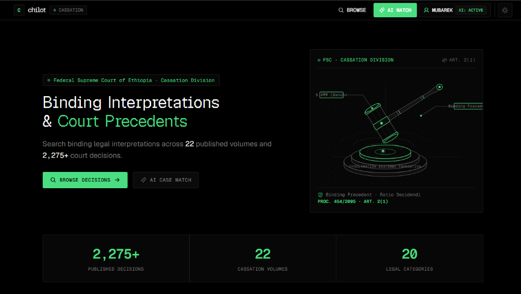 Chilot application screenshot